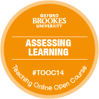 Assessing learning badge
