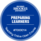 Preparing learners badge