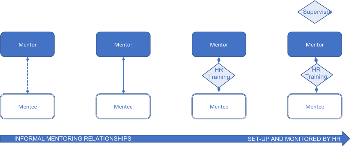 Formalisation of mentor relationships