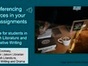 Referencing your sources in your MA assignments (video 9:43)