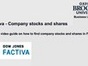Factiva - Share price and stock information.mp4