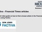 Factiva - Find a Financial Times article.mp4