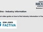Factiva - Industry information.mp4